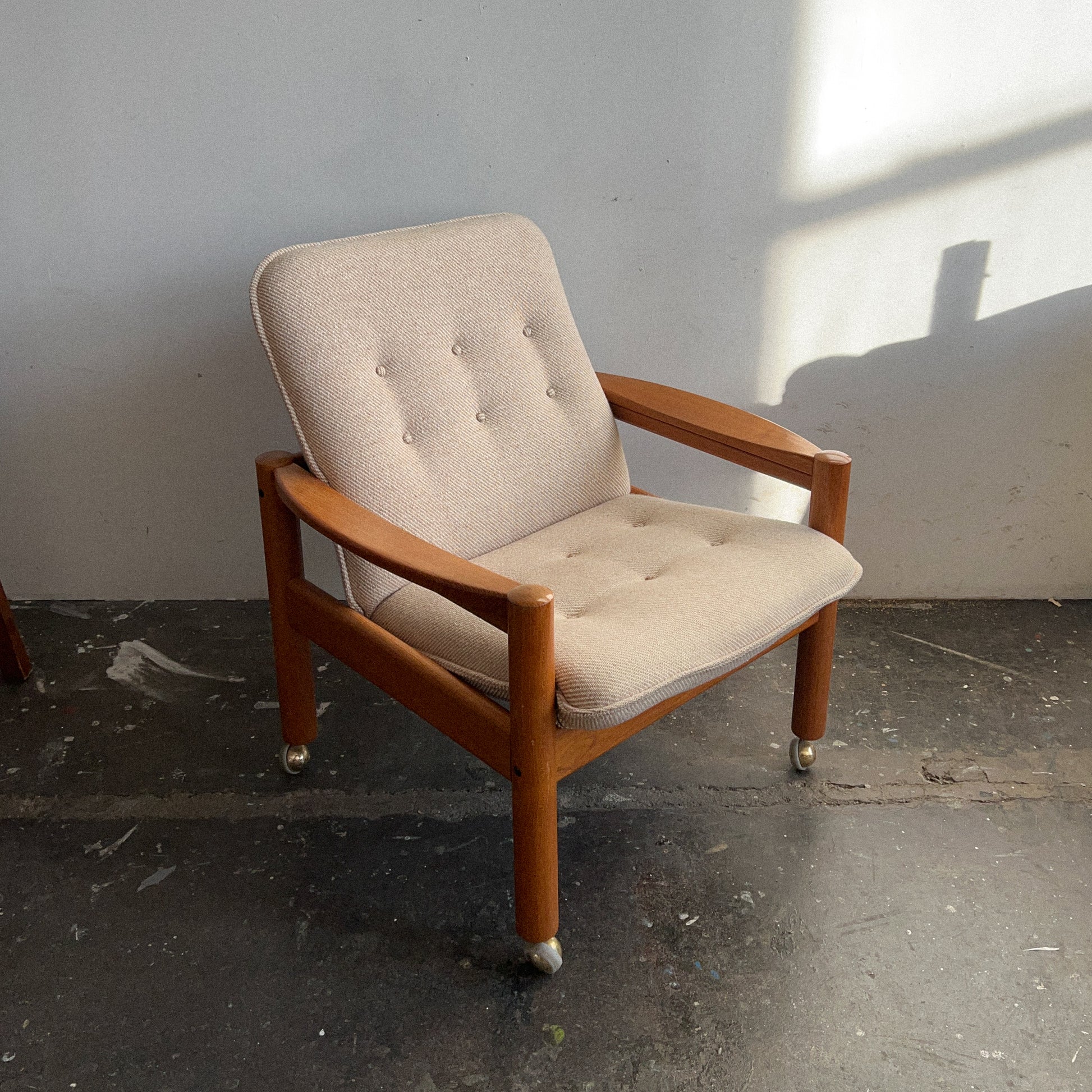 Danish Lounge Chair by Domino Mobler 1970s