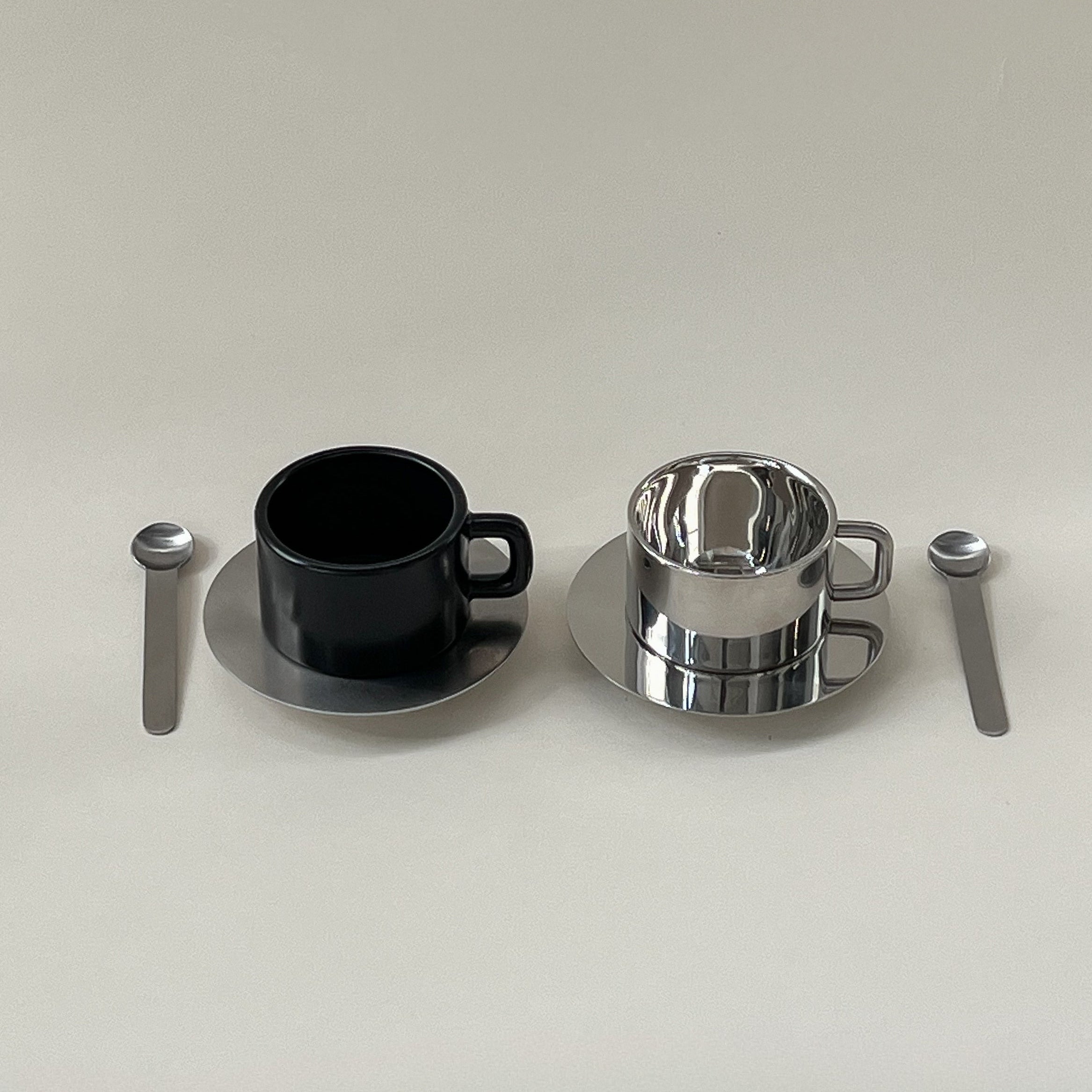 Boca Series Coffee Set by Sergio Asti for ICM,made in Italy, 1976. Set includes a coffee pot and creamer, made of inox 18/10 stainless steel. ☕️ Tap to shop Boca Series Coffee Set by Sergio Asti for ICM,made in Italy, 1976. Set includes a coffee pot and creamer, made of inox 18/10 stainless steel. ☕️ Tap to shop