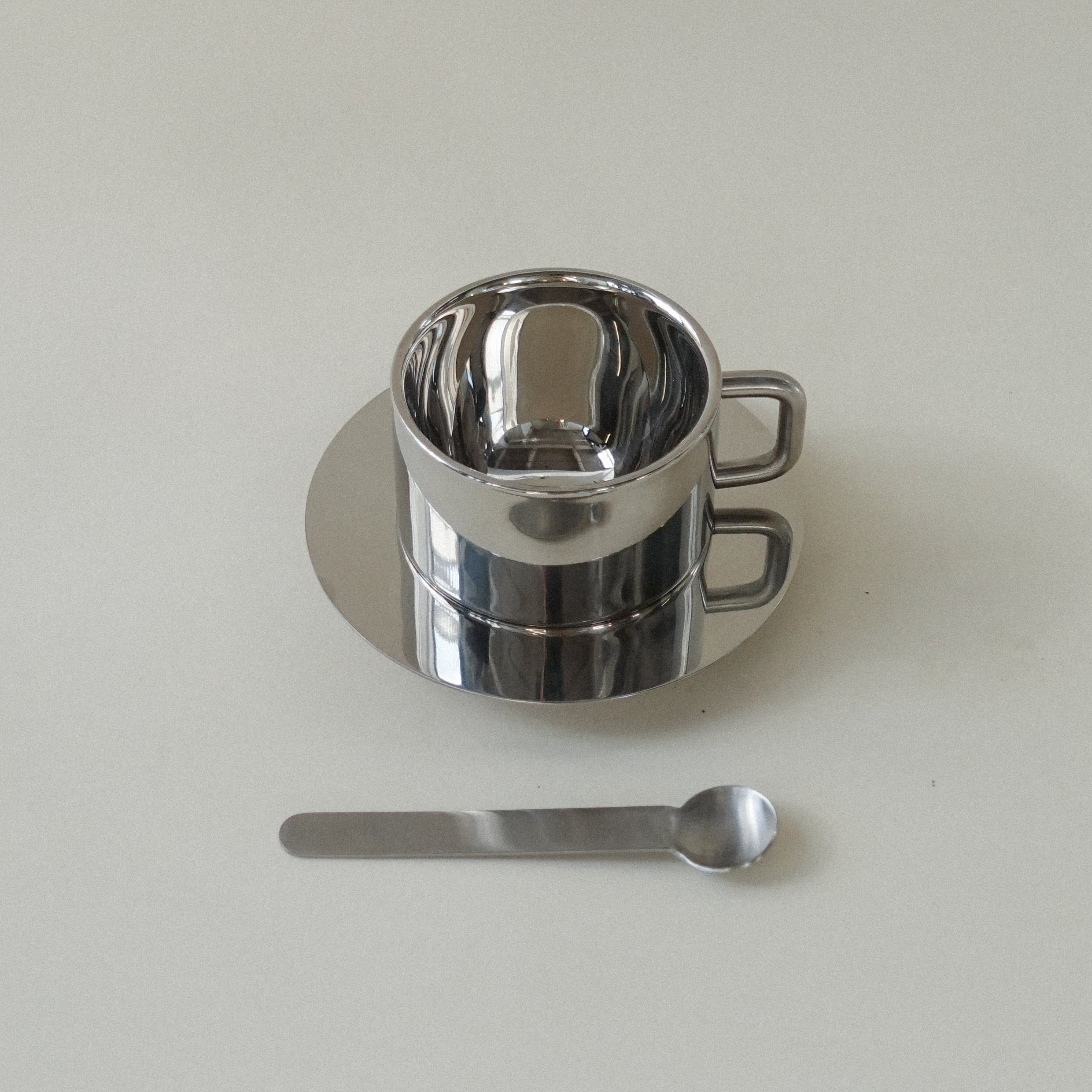 1970s Sergio Asti Demitasse Set ‘BOCA’ for ICM, Italy