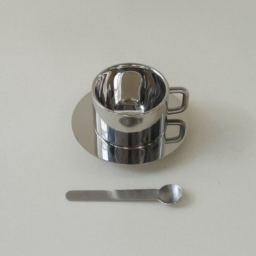 1970s Sergio Asti Demitasse Set ‘BOCA’ for ICM, Italy