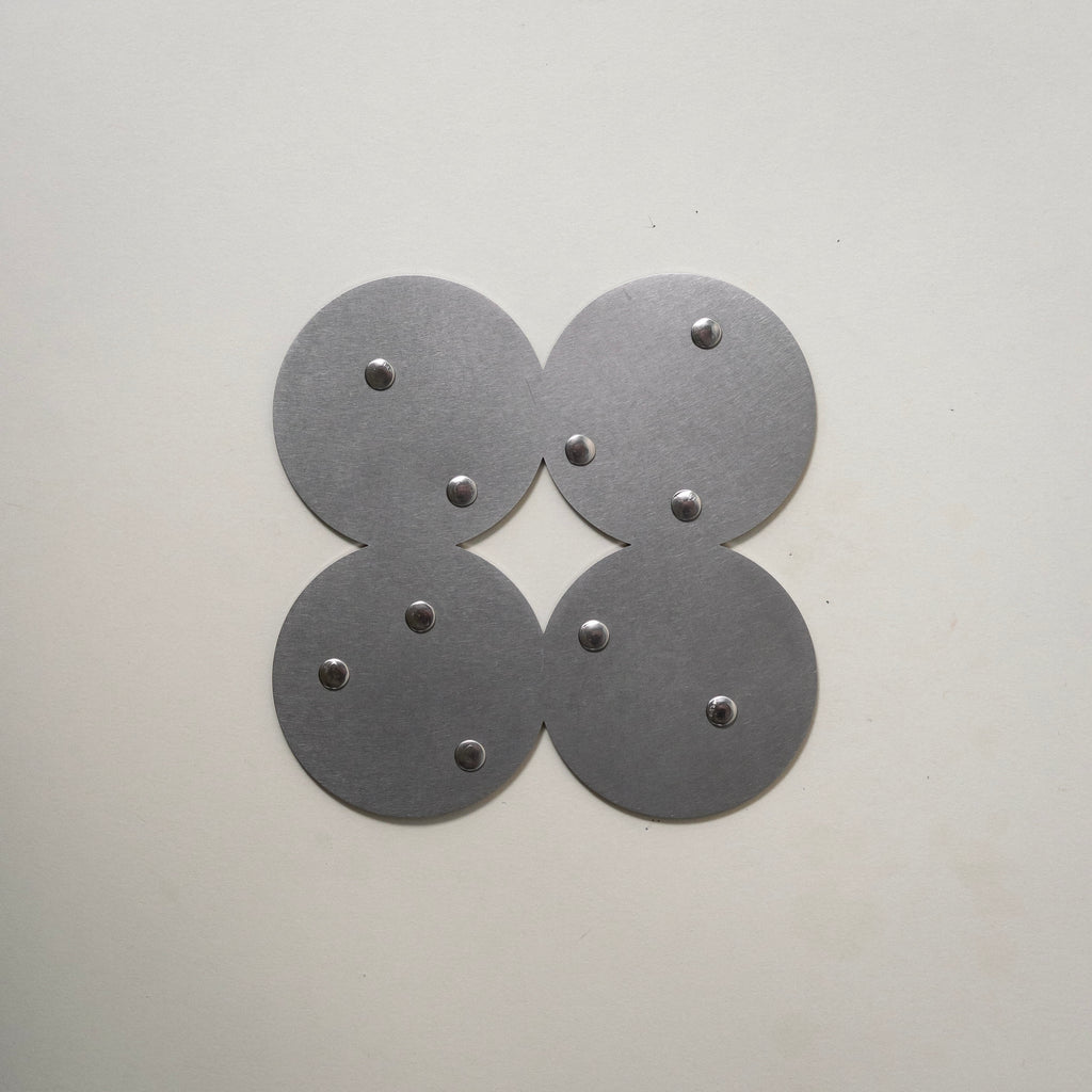 COSMO Coaster A with nickel rivets