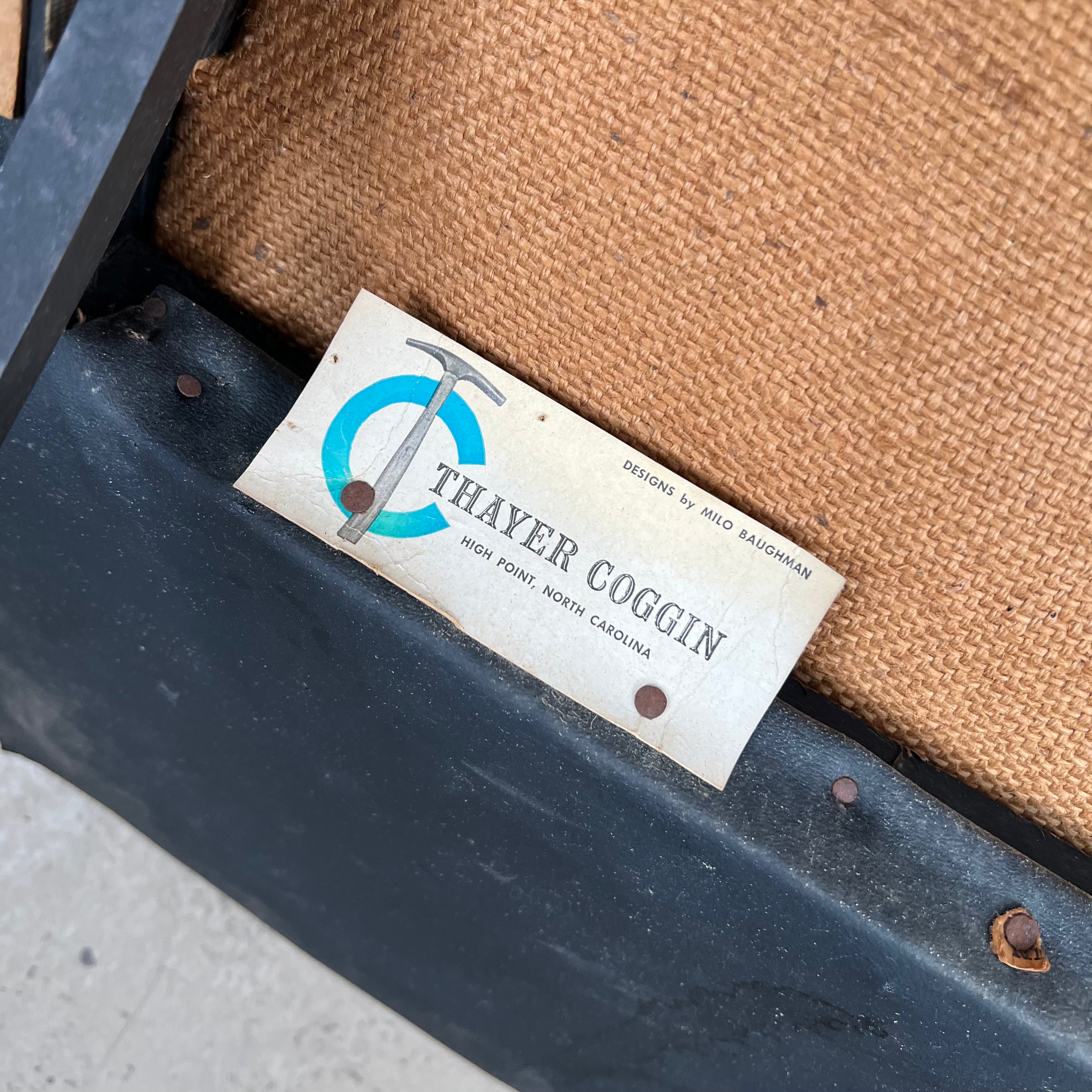 Milo Baughman Scoop Chair 1960s