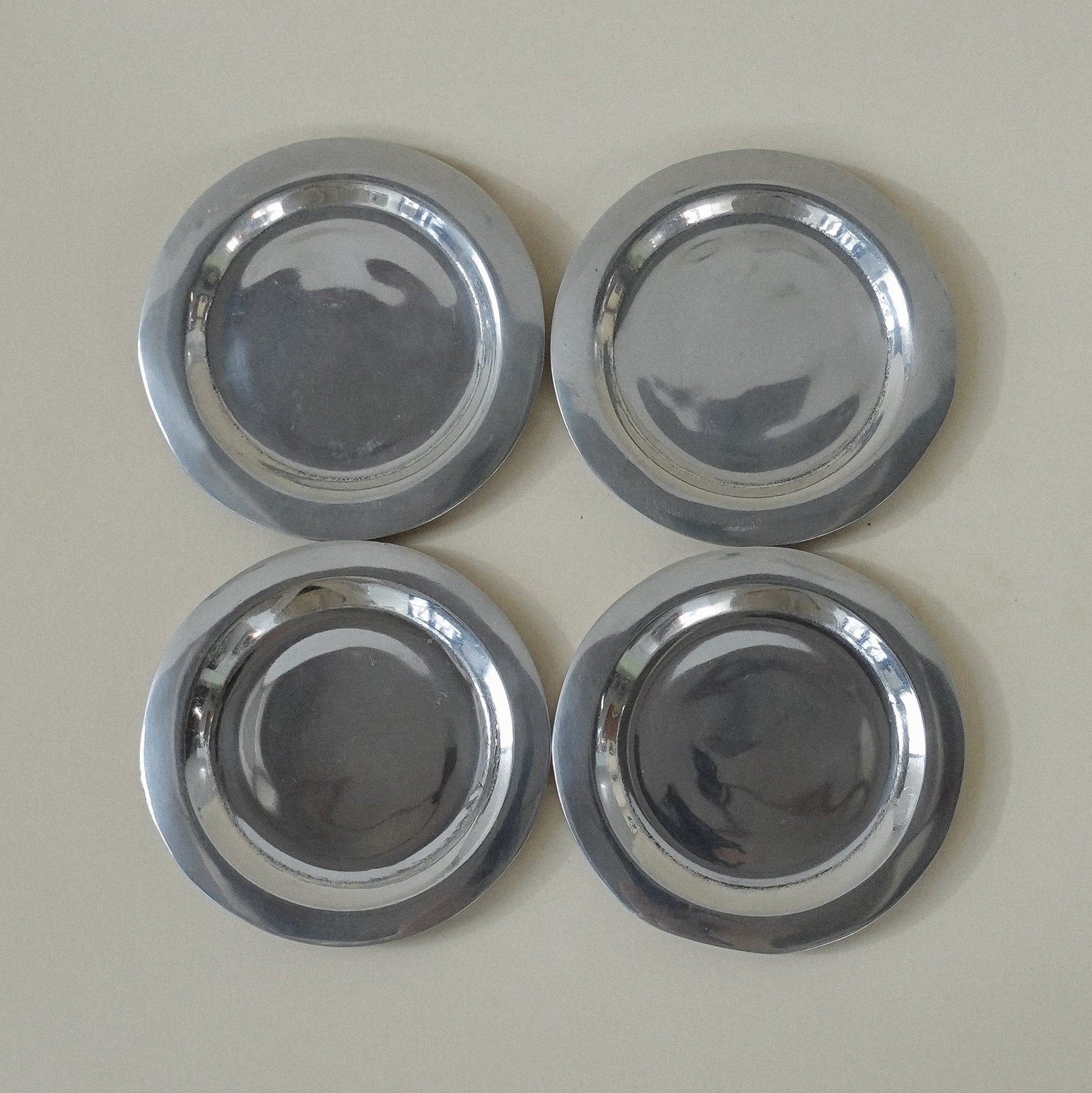 Vintage pewter Coaster