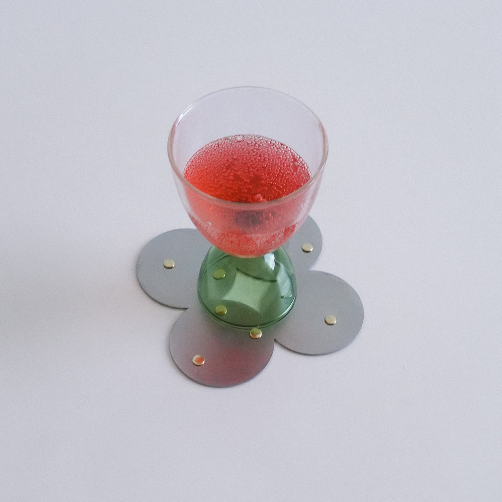 COSMO Coaster A with brass rivets
