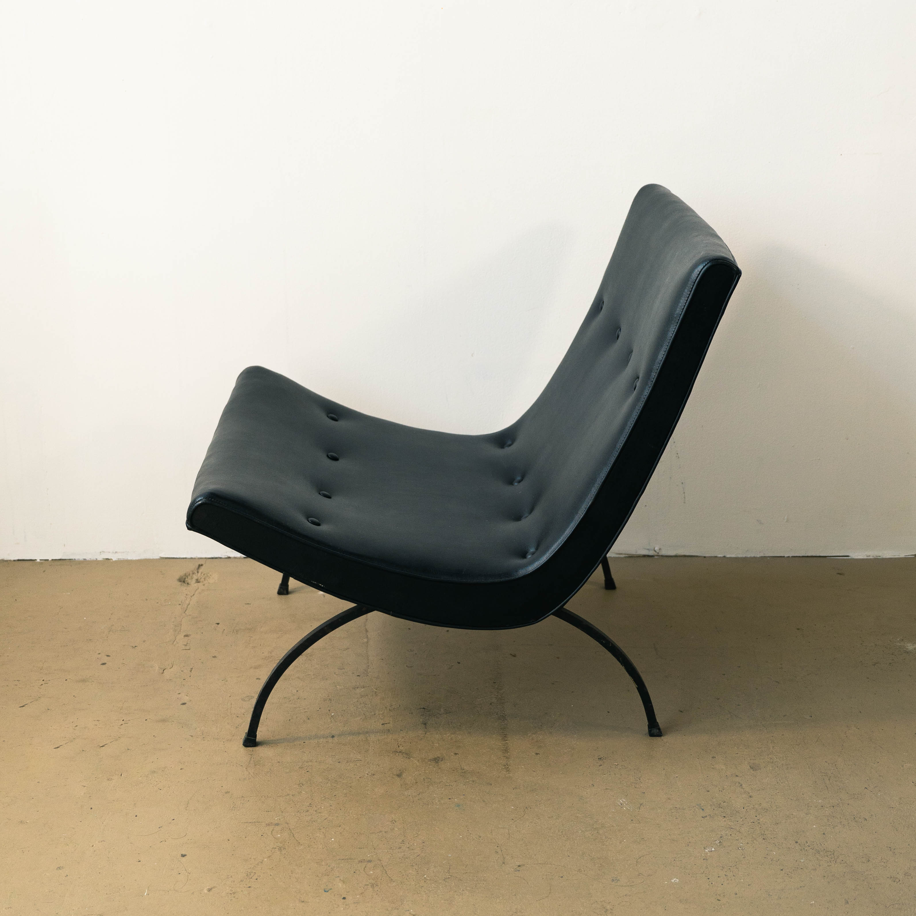 Milo Baughman Scoop Chair 1960s