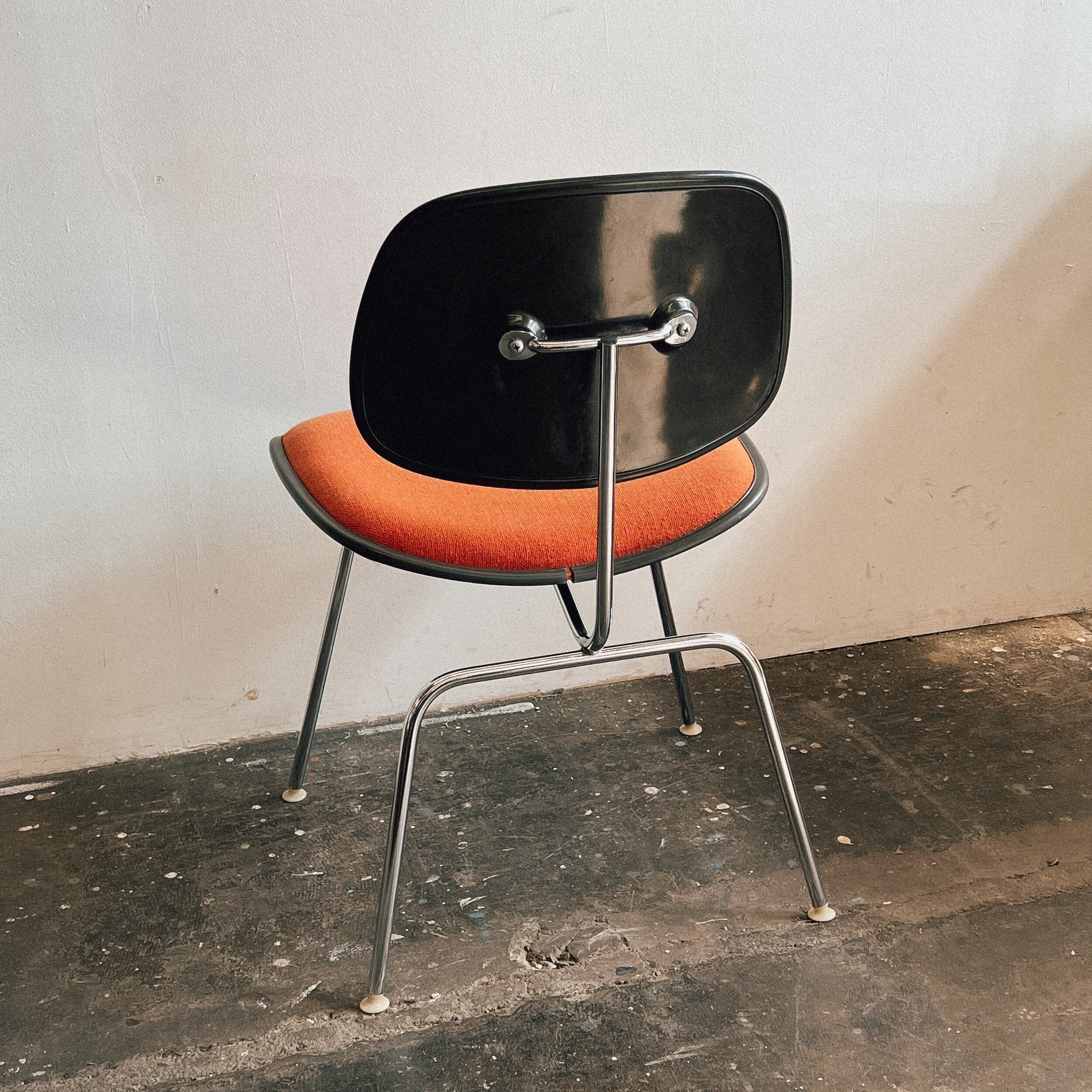 Herman Miller Eames DCM Upholstered Chair 1970s