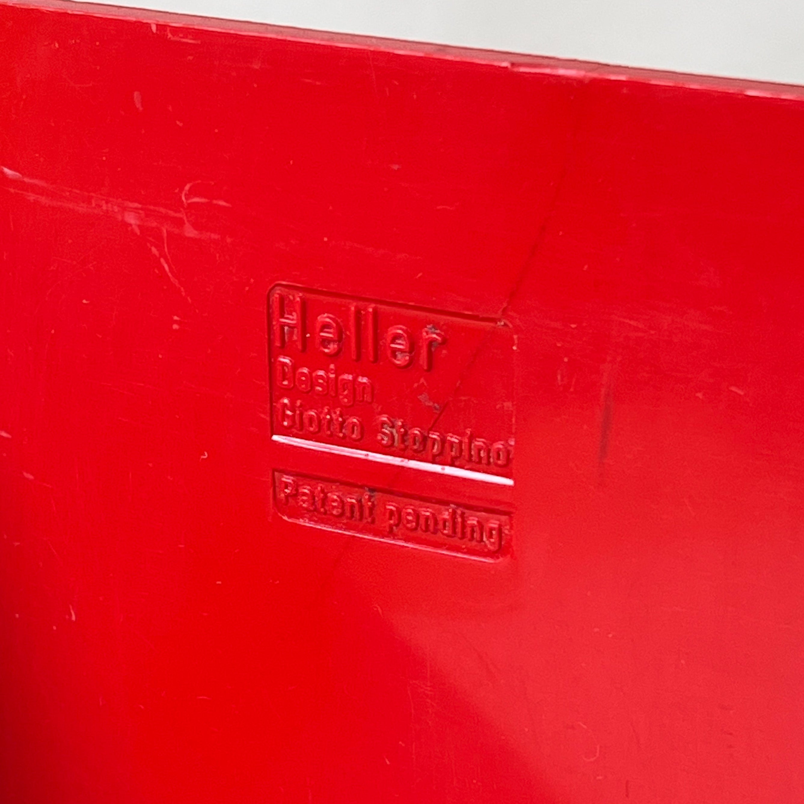 1970s Heller LP/ Magazine Case by Giotto Stoppino