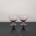 Purple Wine Glasses