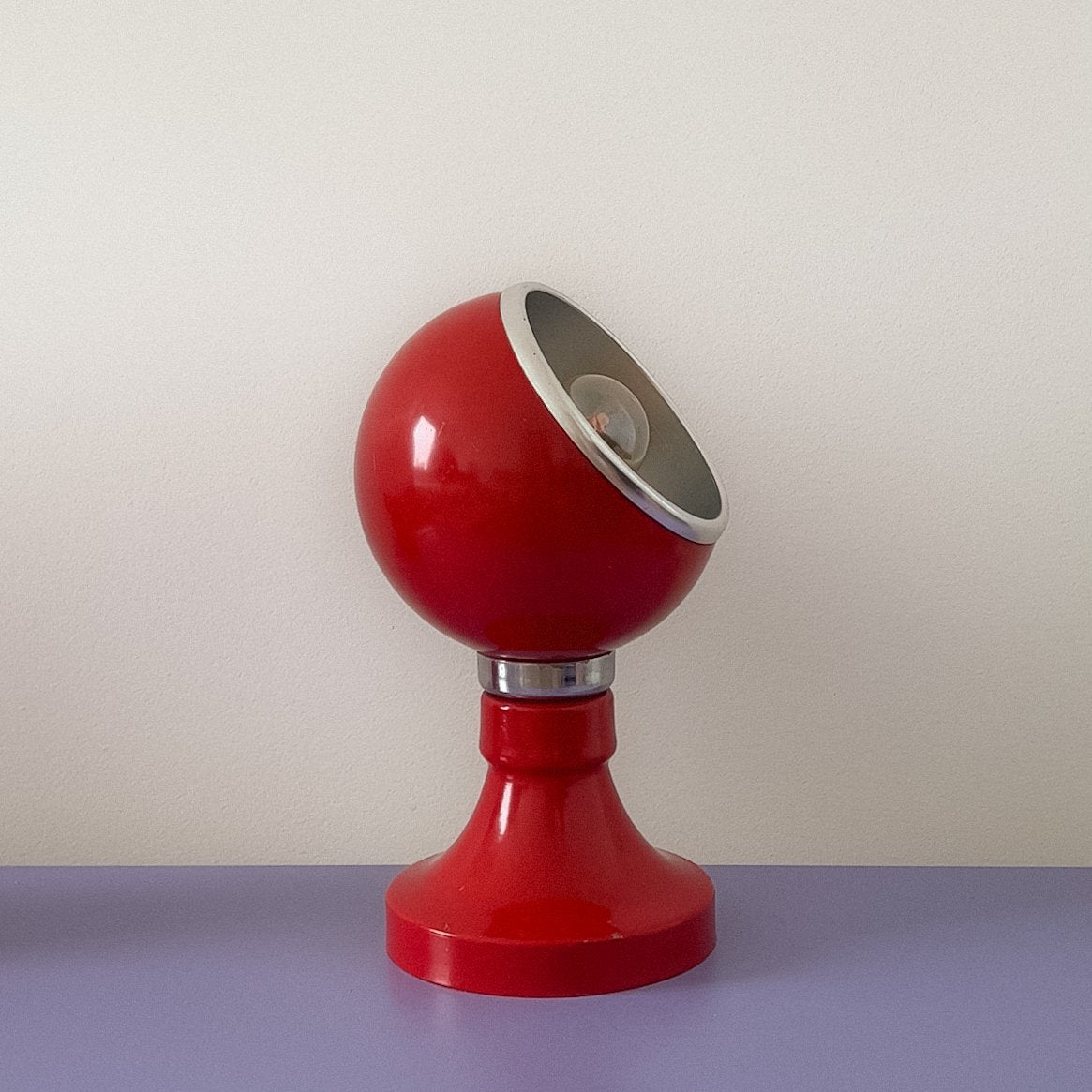 1970s Atomic Eyeball Table Lamp from Italy