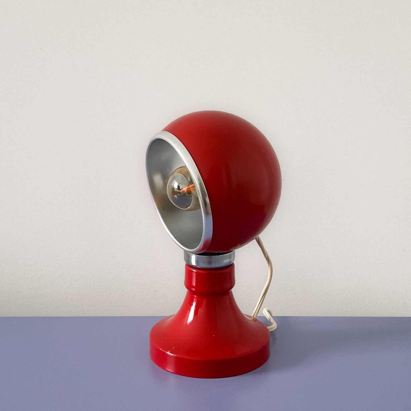 1970s Atomic Eyeball Table Lamp from Italy