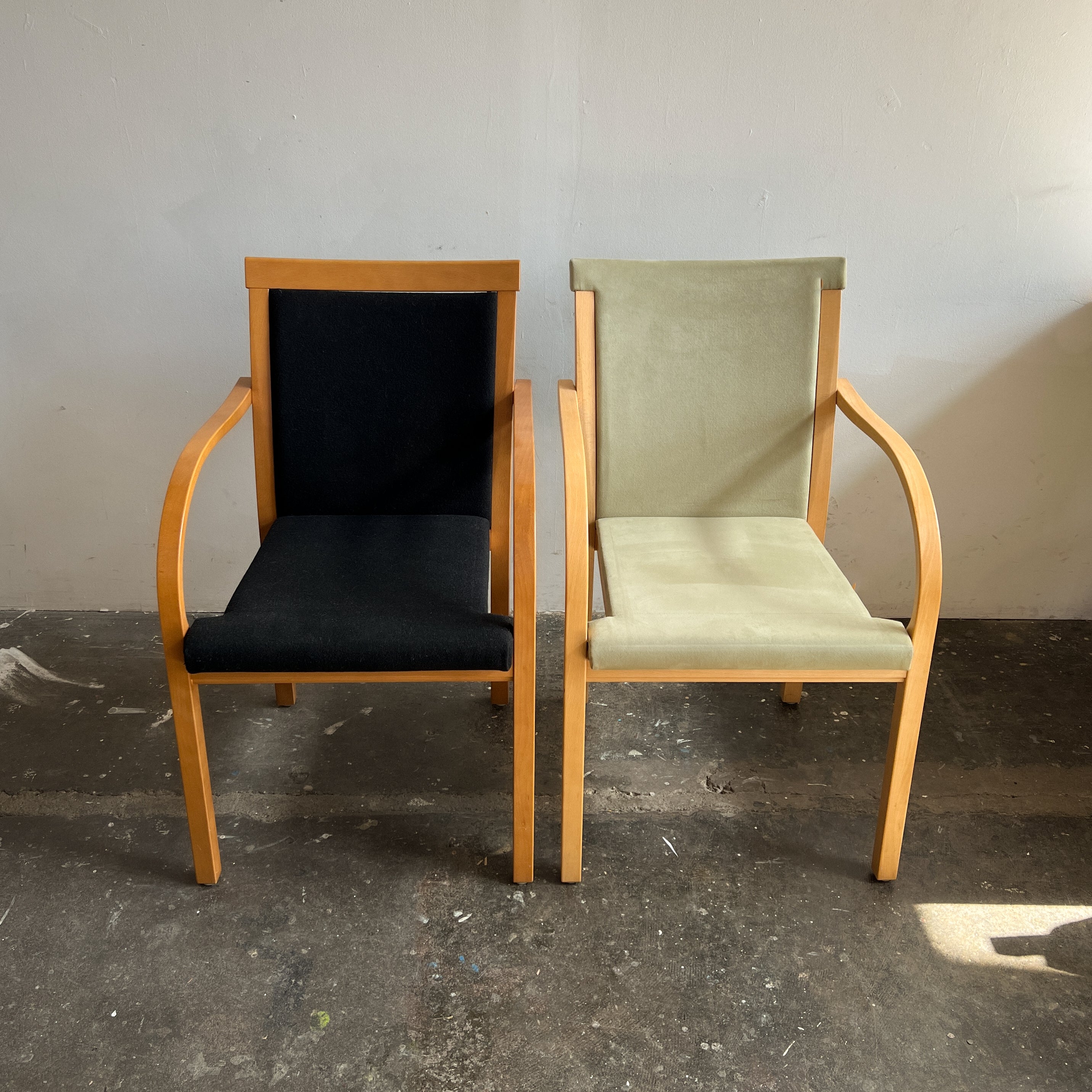 Swedish Bentwood Armchairs by Garsnas 1990s