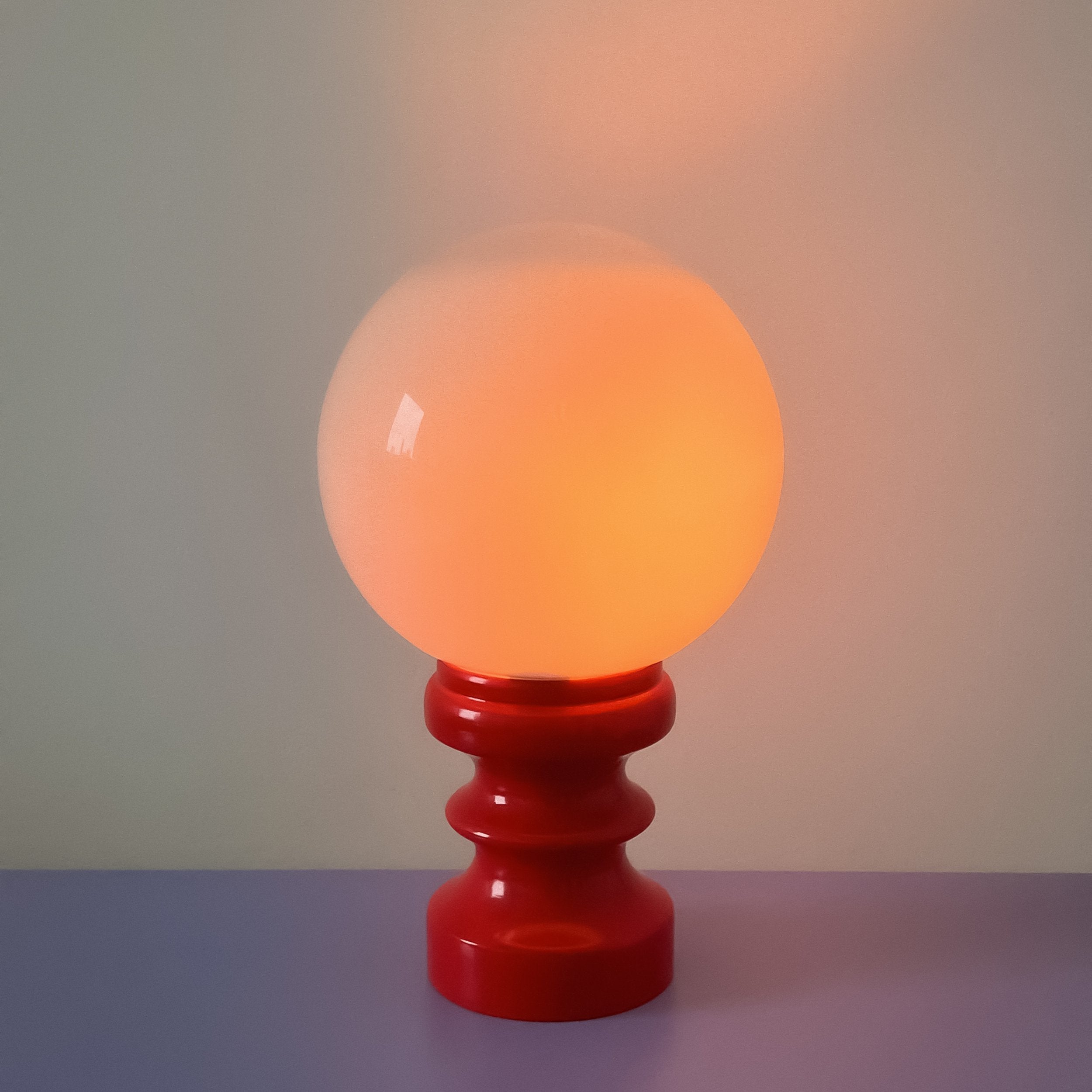 1980s Globe Table Lamp from Italy