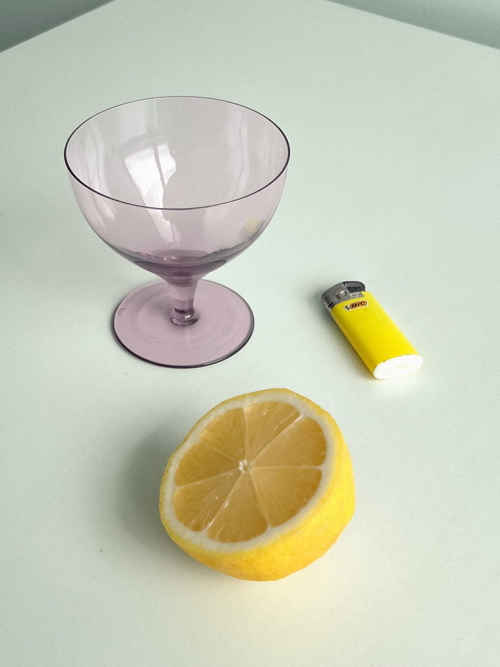 Purple Wine Glasses