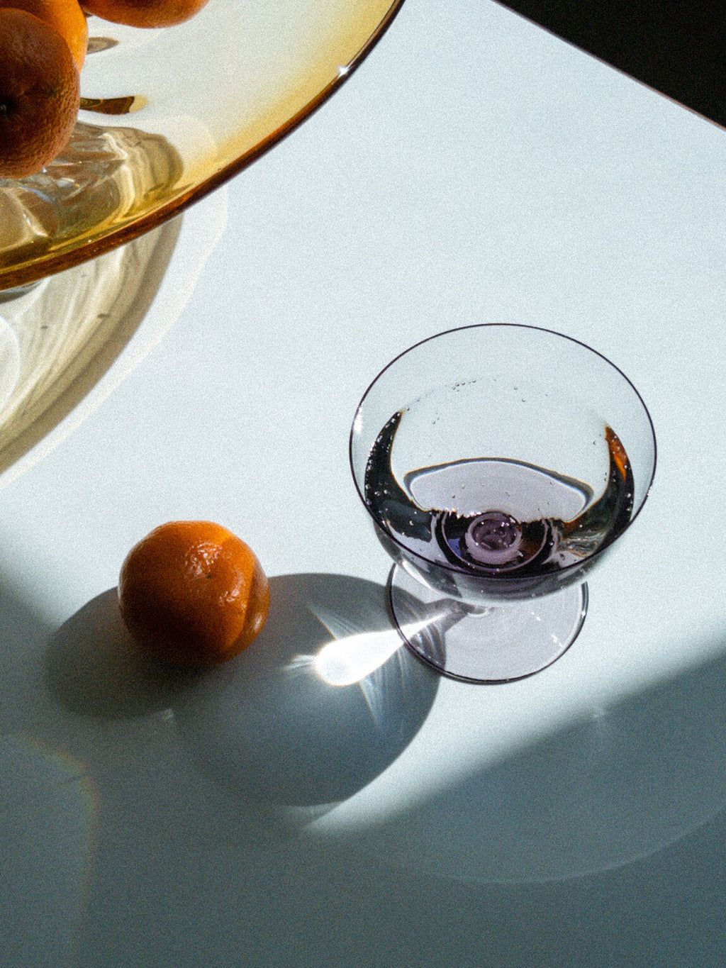 Purple Wine Glasses