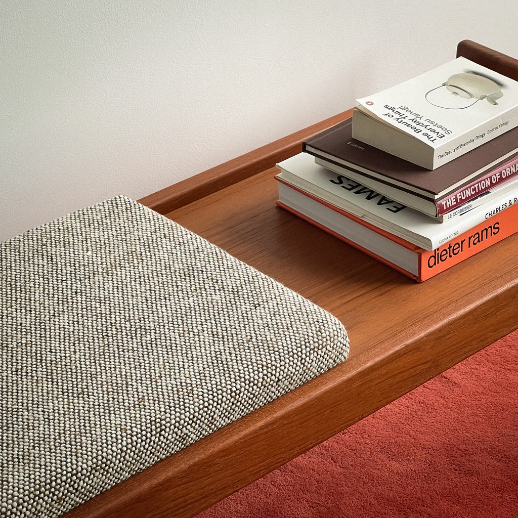 Danish Teak Bench by Komfort Denmark 1960s
