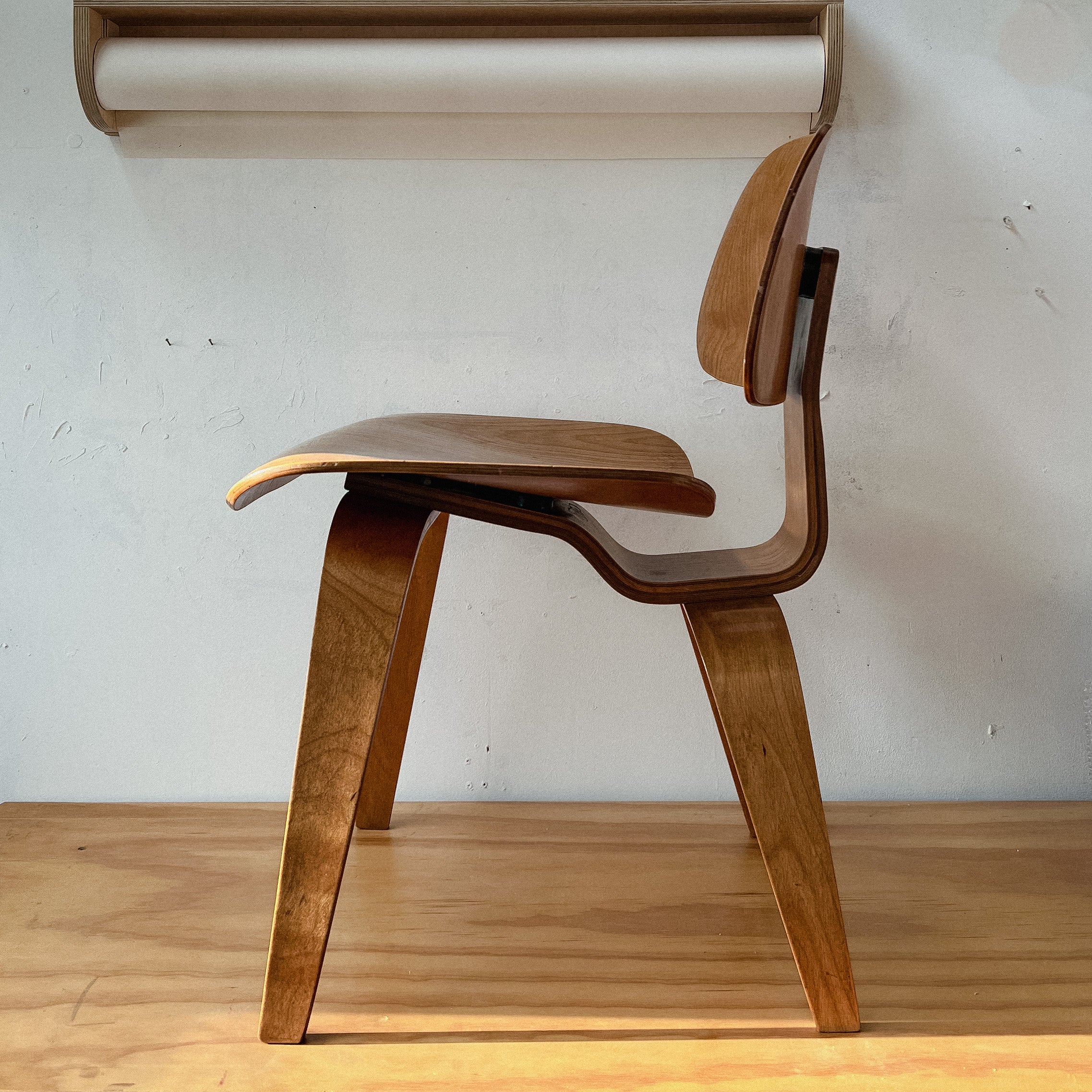 1st Gen. Eames DCW Birchwood by Evans Plywood 1940s
