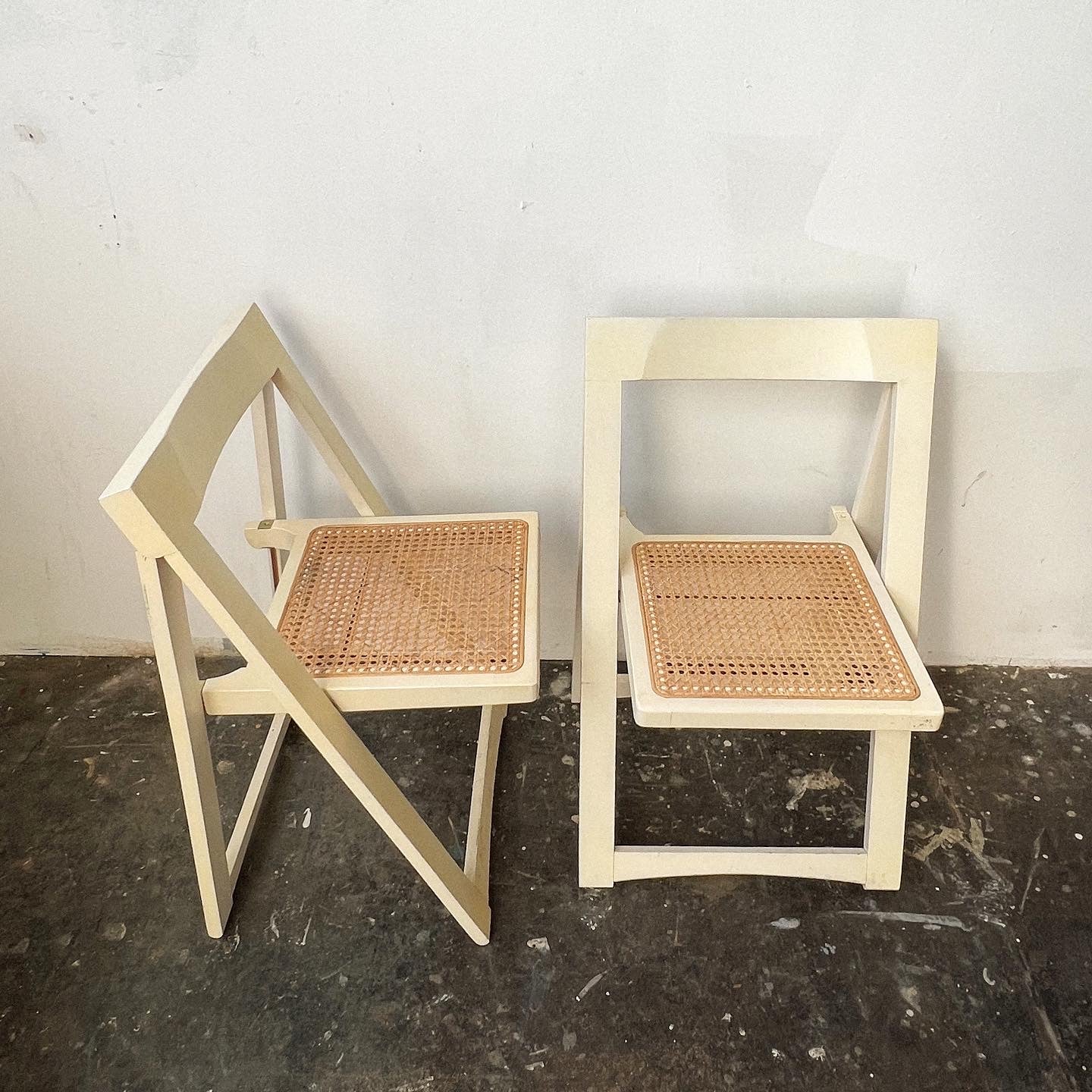 1960’S Aldo Jacober Folding Chair (Pair)