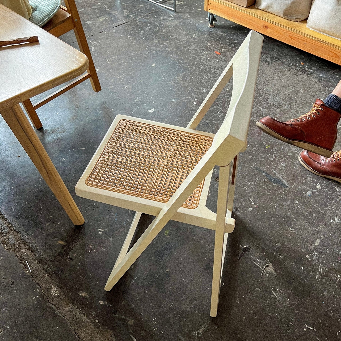 1960’S Aldo Jacober Folding Chair (Pair)