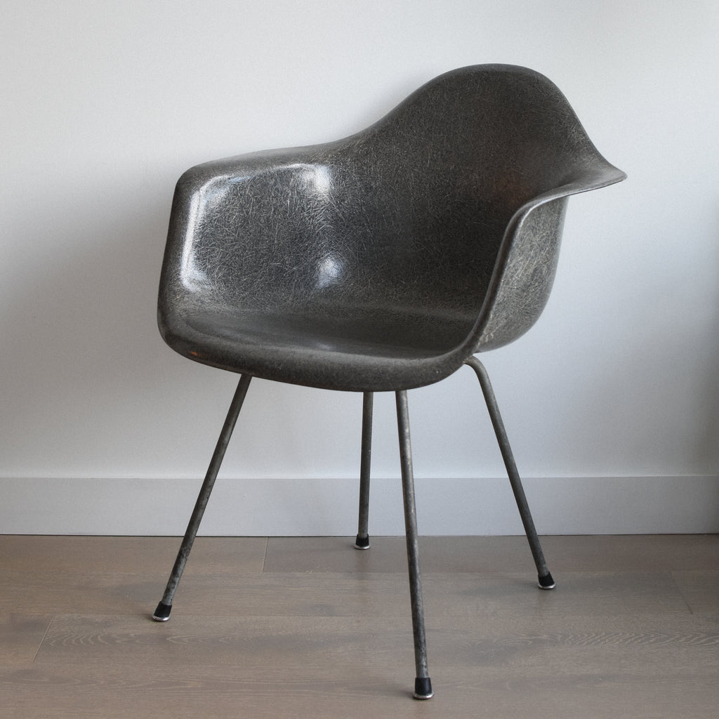 Herman Miller Eames DAX Fiberglass Arm Chair 1950s