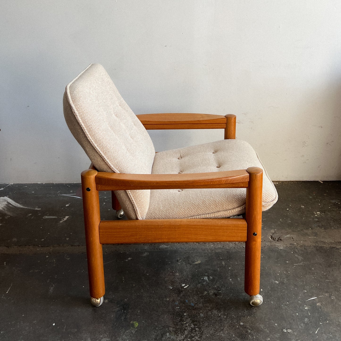 1970s Danish Lounge Chair by Domino Mobler