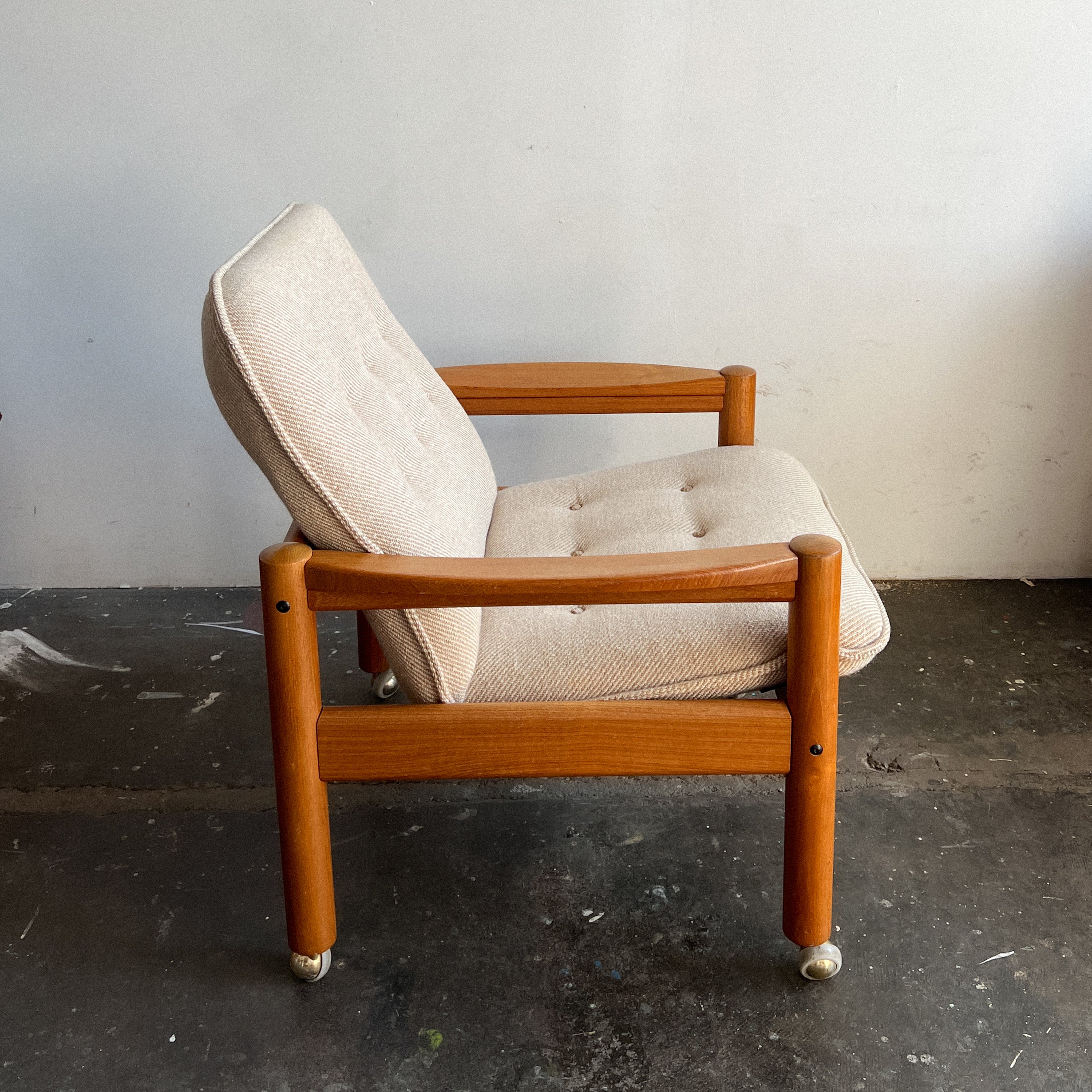 Danish Lounge Chair by Domino Mobler 1970s
