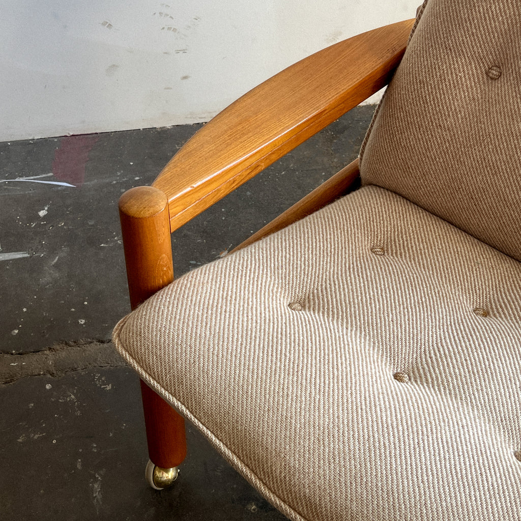 Danish Lounge Chair by Domino Mobler 1970s