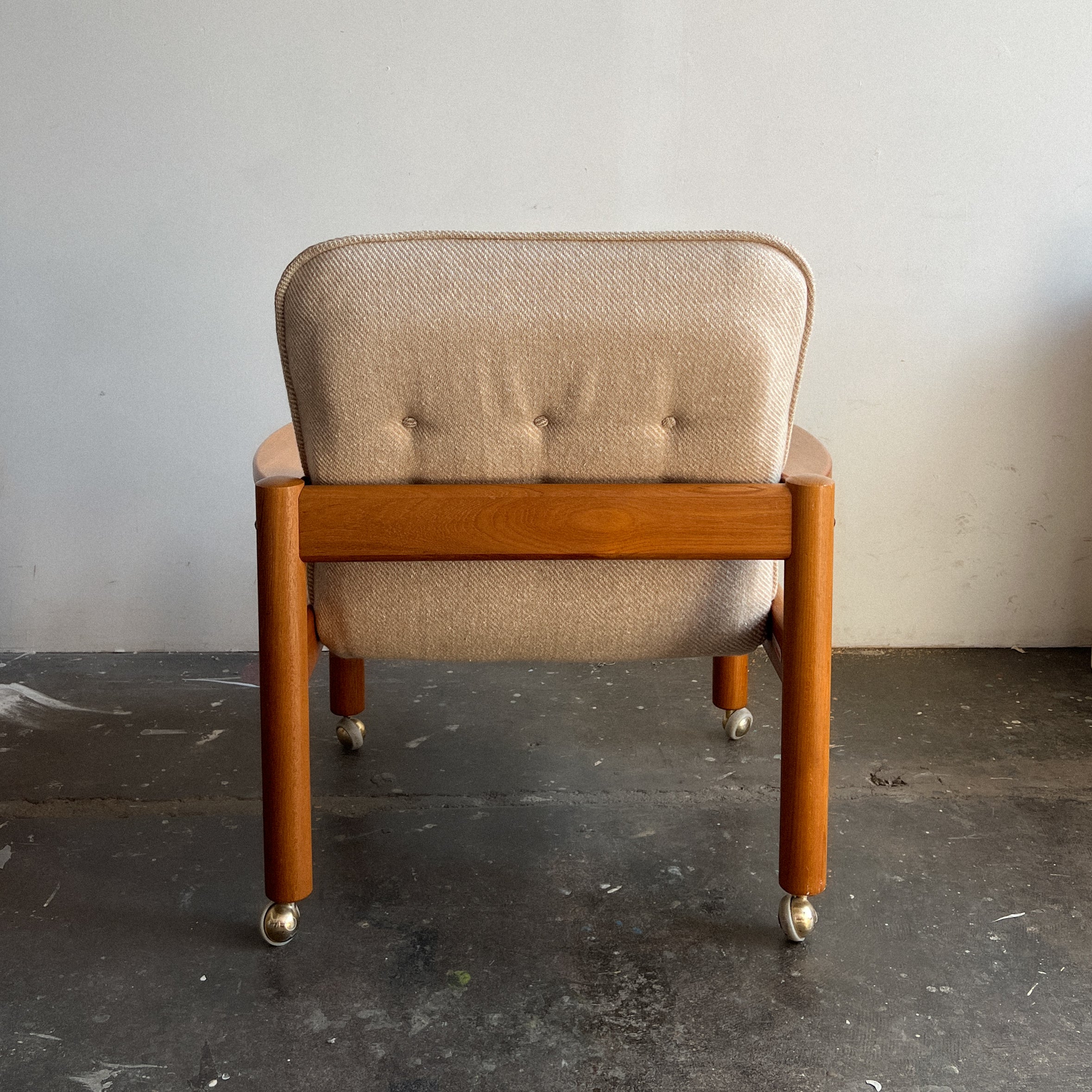 Danish Lounge Chair by Domino Mobler 1970s