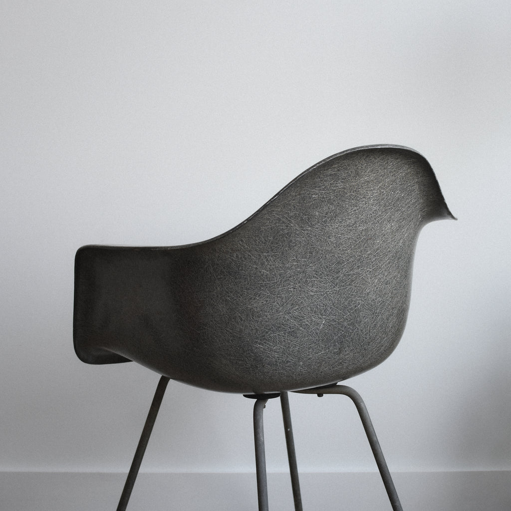 Herman Miller Eames DAX Fiberglass Arm Chair 1950s